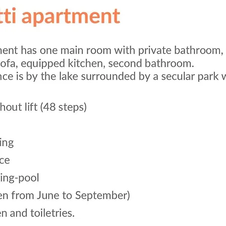 Miralago Trotti شقة